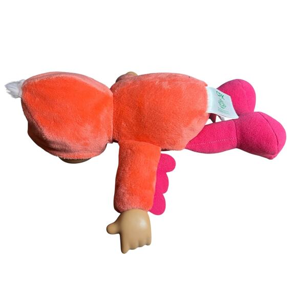 Bundle of 2 9in Cabbage Patch Kids Cuties Exotic Friends Emmett Hippo & Flamingo - Picture 4 of 16